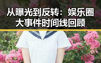 从曝光到反转：娱乐圈大事件时间线回顾